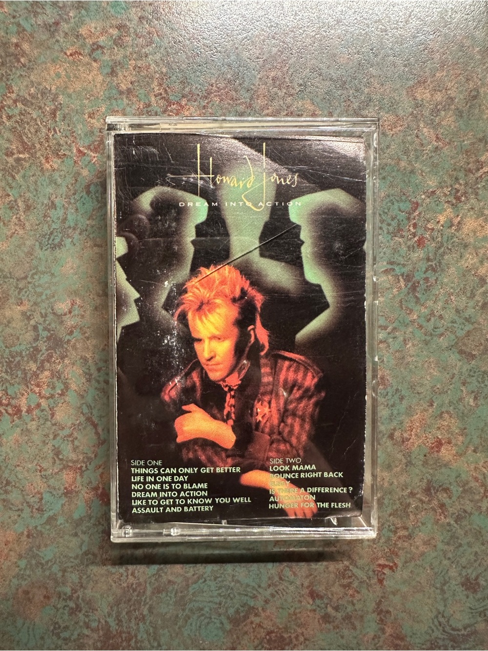Cassette - HOWARD JONES: Dream Into Action - Things Can Only Get Better 1985